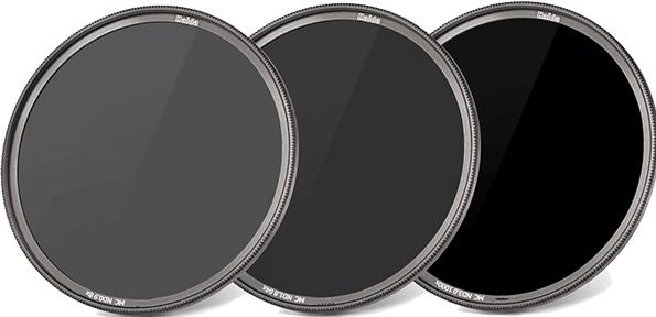 Immagine prodotto Haida ND Filterset 67mm ND0.9+1.8+3.0 mit Tasche (67 mm, Filtri grigi, 67 mm)