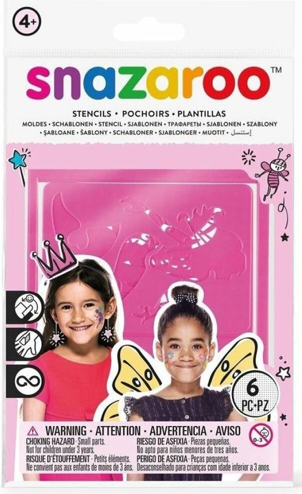 Actual product image Snazaroo Stencils