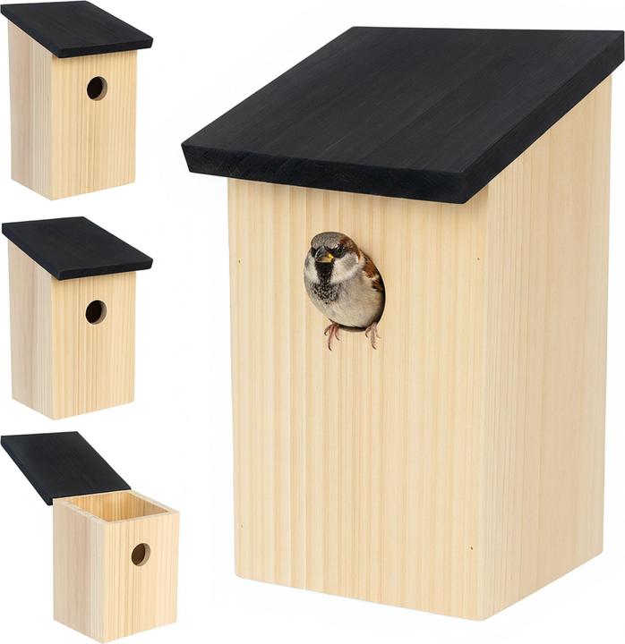 Relaxdays 4x Nistkasten