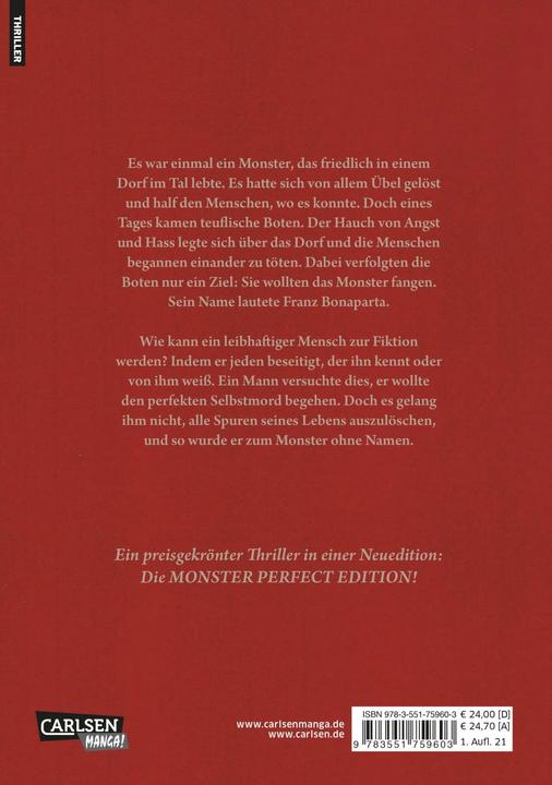 Produktbild Monster Perfect Edition 9 (Deutsch, Naoki Urasawa, 2021)