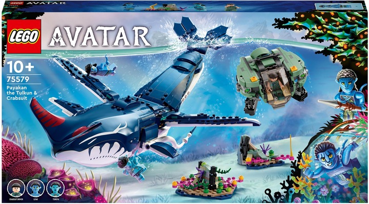 Immagine prodotto LEGO Payakan il Tulkun e il vestito di granchio (75579, Avatar LEGO)