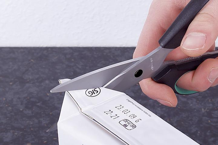 Actual product image wolfcraft 1 Universal household scissors, 70 mm blade (21.50 cm)
