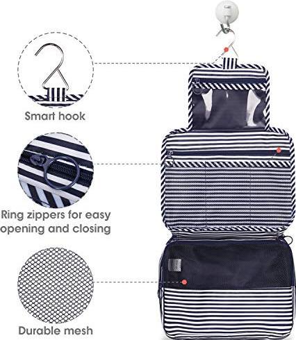 Produktbild Only-Bags.Store Kulturtasche zum Aufhängen Grosse Kulturbeutel mit Haken Waschbeutel