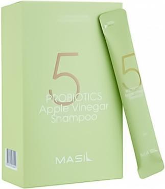 Produktbild Masil Apfelessig-Shampoo mit Probiotika (8 ml, Flüssiges Shampoo)