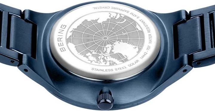 Image du produit Bering 14442-797 Slim Solar Montre Homme 42mm 5ATM (Montre analogique, 42 mm)