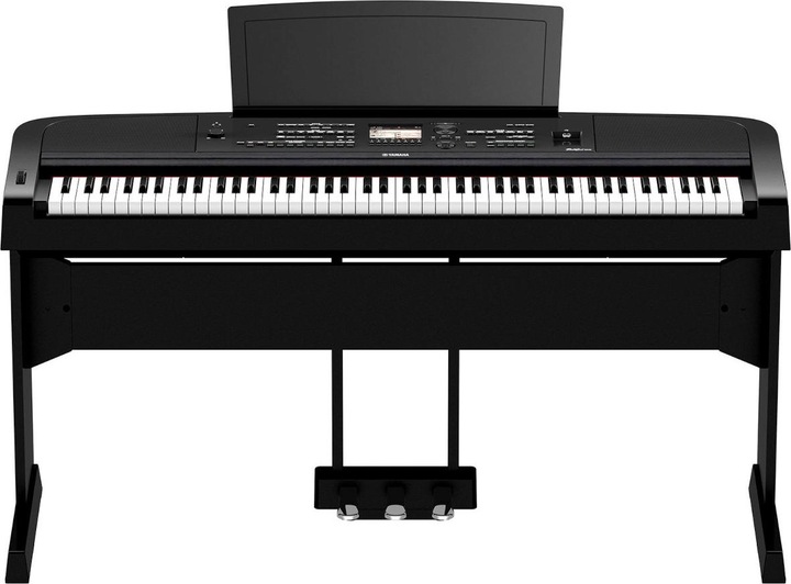 Actual product image Yamaha DGX-670B keyboard / digital piano zwart (88 Keys)