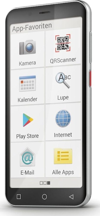 Produktbild Emporia Smart 5 mini (64 GB, Schwarz, 4.95", Single SIM, 13 Mpx, 4G)