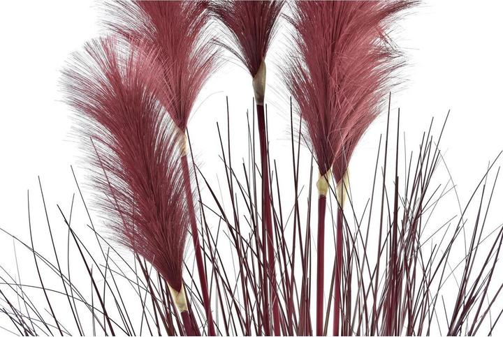 Immagine prodotto DKD Home Decor Decorative Plant Orange Polyethylene Burgundy Brass 20 x 20 x 90 cm (2 Units) (90 cm)