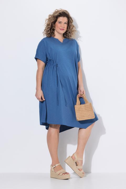 Produktbild Ulla Popken Midikleid, Tunika-Ausschnitt, Halbarm (50)
