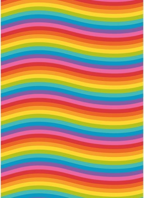 Produktbild The art file Geschenkpapier - Regenbogen