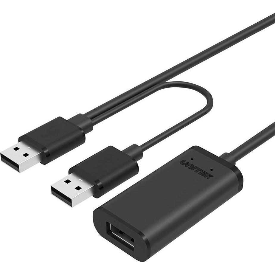 Thumbnail - Unitek Y-277 USB Kabel USB 2.0 2 x USB A USB A (5 m, USB 2.0), USB Kabel