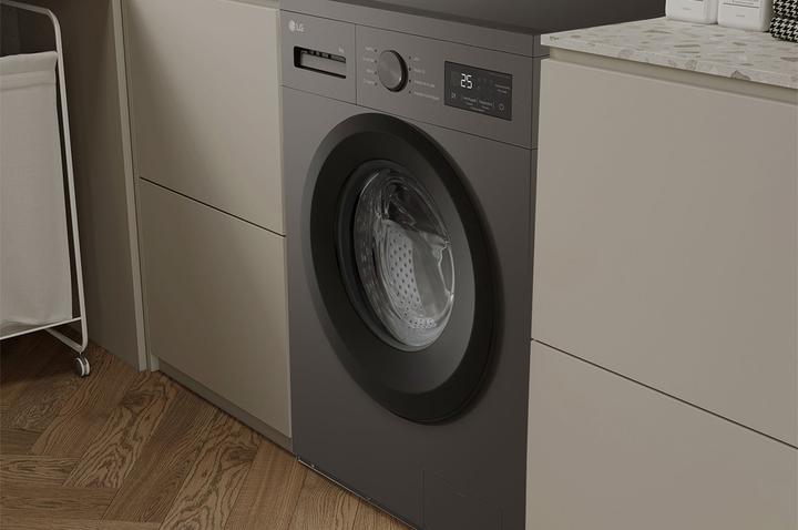 Produktbild LG Washing machine F4A1009NDK 1400 rpm 9 kg Black (9 kg, Links)