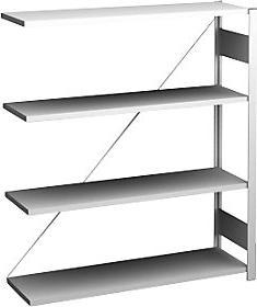 Actual product image Hofe Boltless sideboard shelf, light grey
