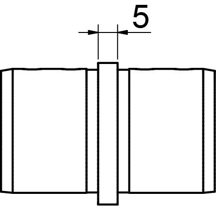 Produktbild Pauli+Sohn Handlauf-Rohrverbindungen 180° (Edelstahl A2)