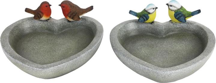 Produktbild Esschert Design Herzförmiges Vogelbad