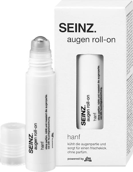 Produktbild dm Seinz. Augen Roll-On Hanf (Augenpflege Stift, Tag + Nacht, 15 ml)