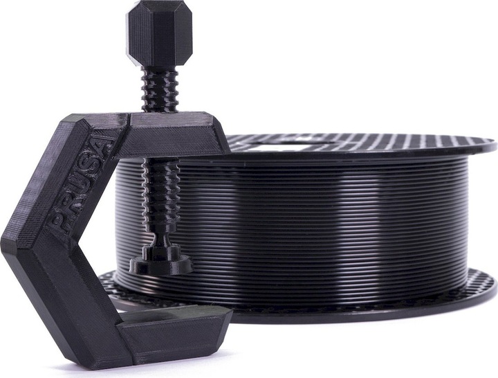 Prusa Prusament PETG Jet Black 1k (PETG, 1.75 mm, 1038 g, Schwarz)
