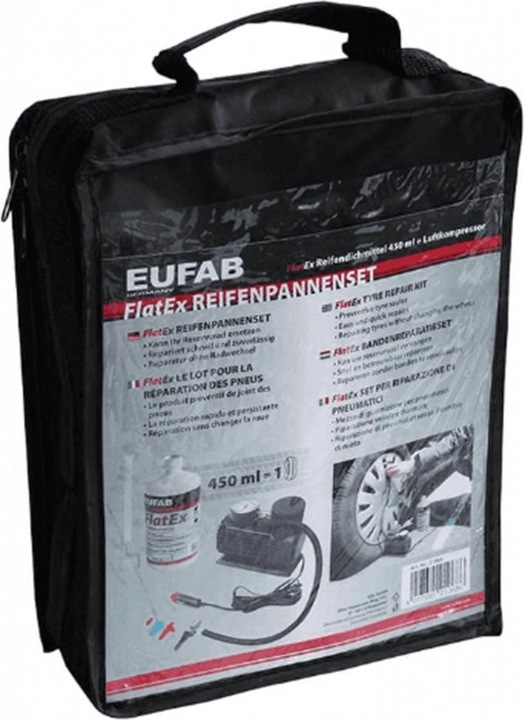 Actual product image Eufab Tyre puncture kit (18 bar, 0.45 l)