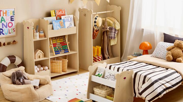 Produktbild SoBuy Kinderkleiderständer (71 x 40 x 110 cm)