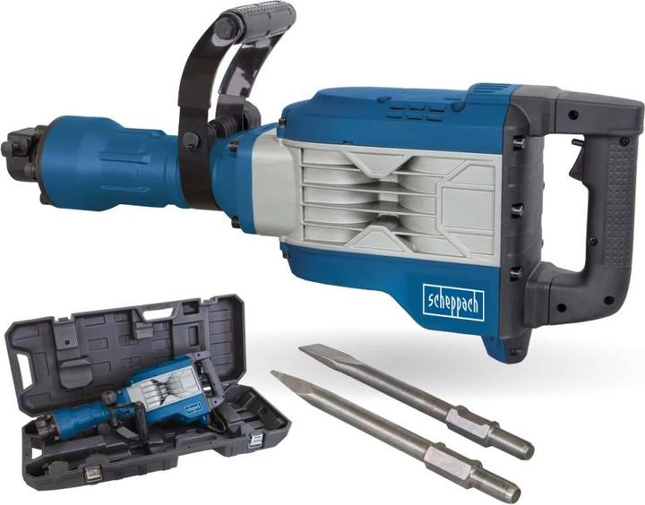 Actual product image Scheppach AB1900 Demolition Hammer 230-240V 50Hz - 60J (Electrical connection, Demolition hammer)