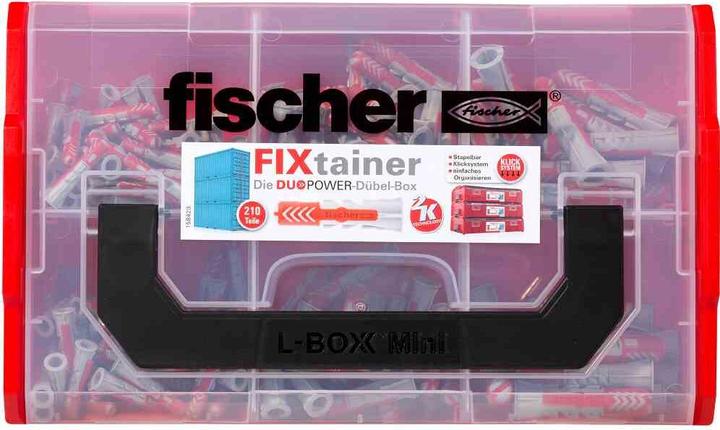 Produktbild Fischer L-BOXX mini DuoPower (210 Teile) (1 Stk.)