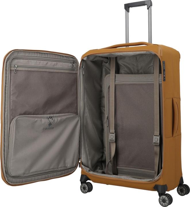 Actual product image Travelite Priima 4 Rollen Trolley L 79 cm mit Dehnfalte (91 l)