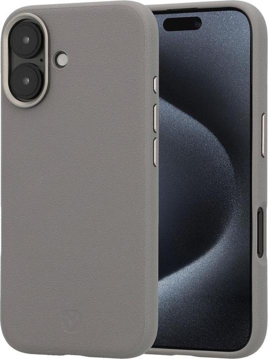 Actual product image Valenta Back Cover Magsafe Style iPhone 16 Grau, Grundfarbe (Apple iPhone 16)