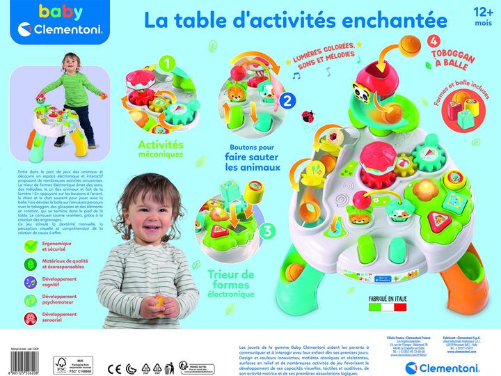 Actual product image Clementoni Enchanted Activity Table (French, 1 Year)