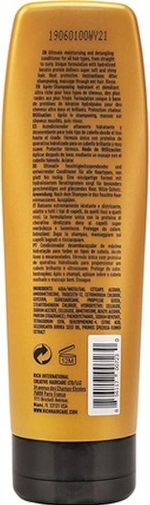 Image du produit Rich Après-shampooing hydratant intensif à la kératine pour cheveux secs et abîmés 200ml (200 ml)