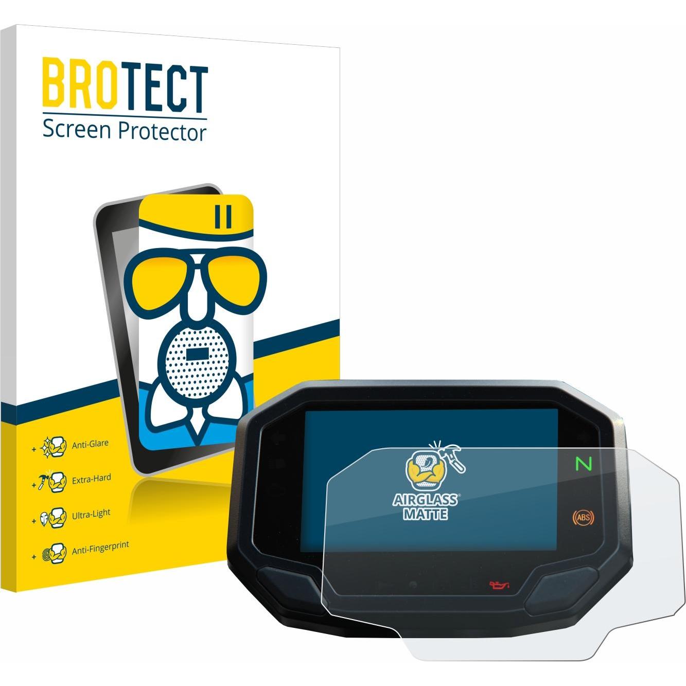 BROTECT, Fahrzeug Navigation Zubehör, Schutzglas Schutzfolie Displayschutz Display Schutz Glas Folie matt