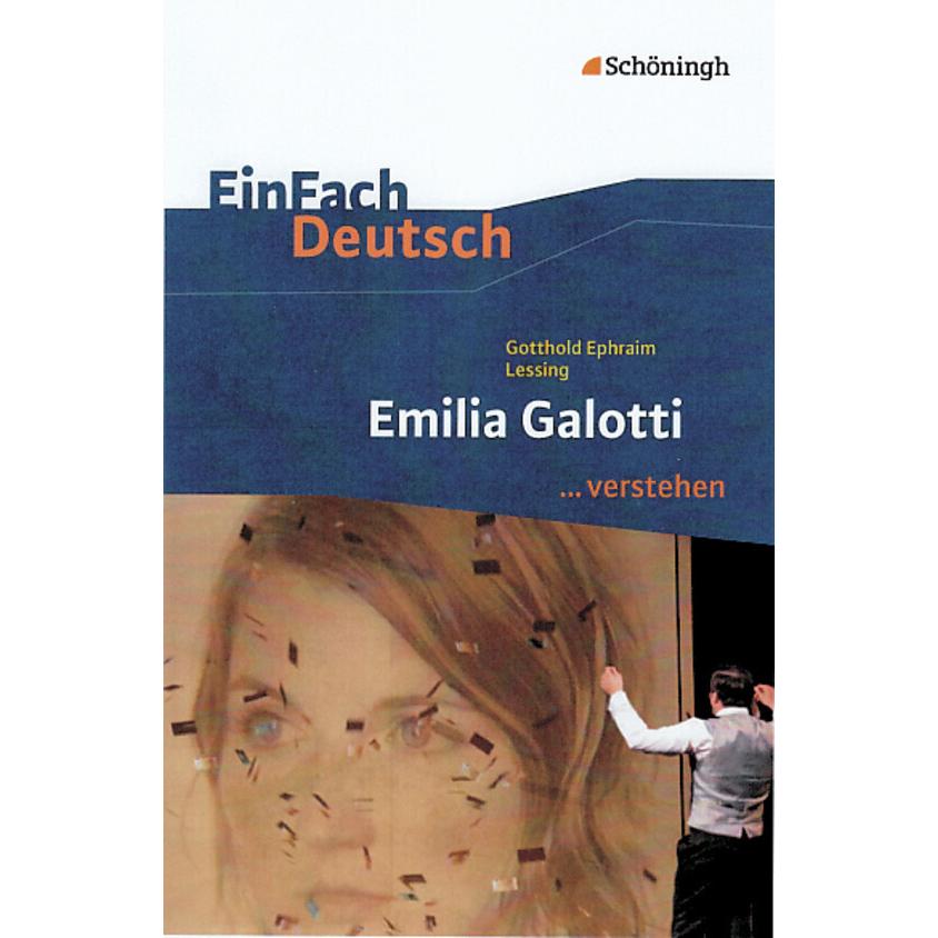 Lessing Gotthold Ephraim: Emilia Galotti, Schulbücher von Diekhans, Völkl