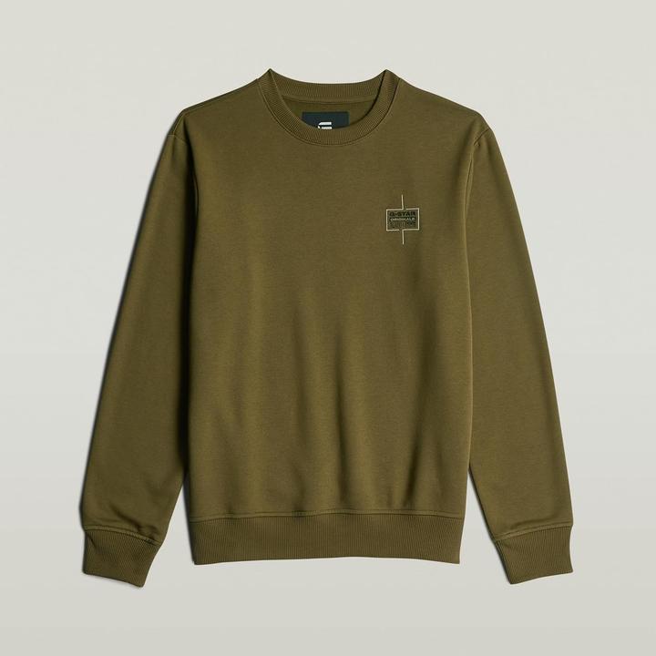 Actual product image G-Star Logo Regular Long Sleeve Sweater (XL)