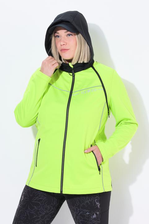 Image du produit Ulla Popken Veste technique HYPRAR 2-en-1, matière déperlante et col montant (62)