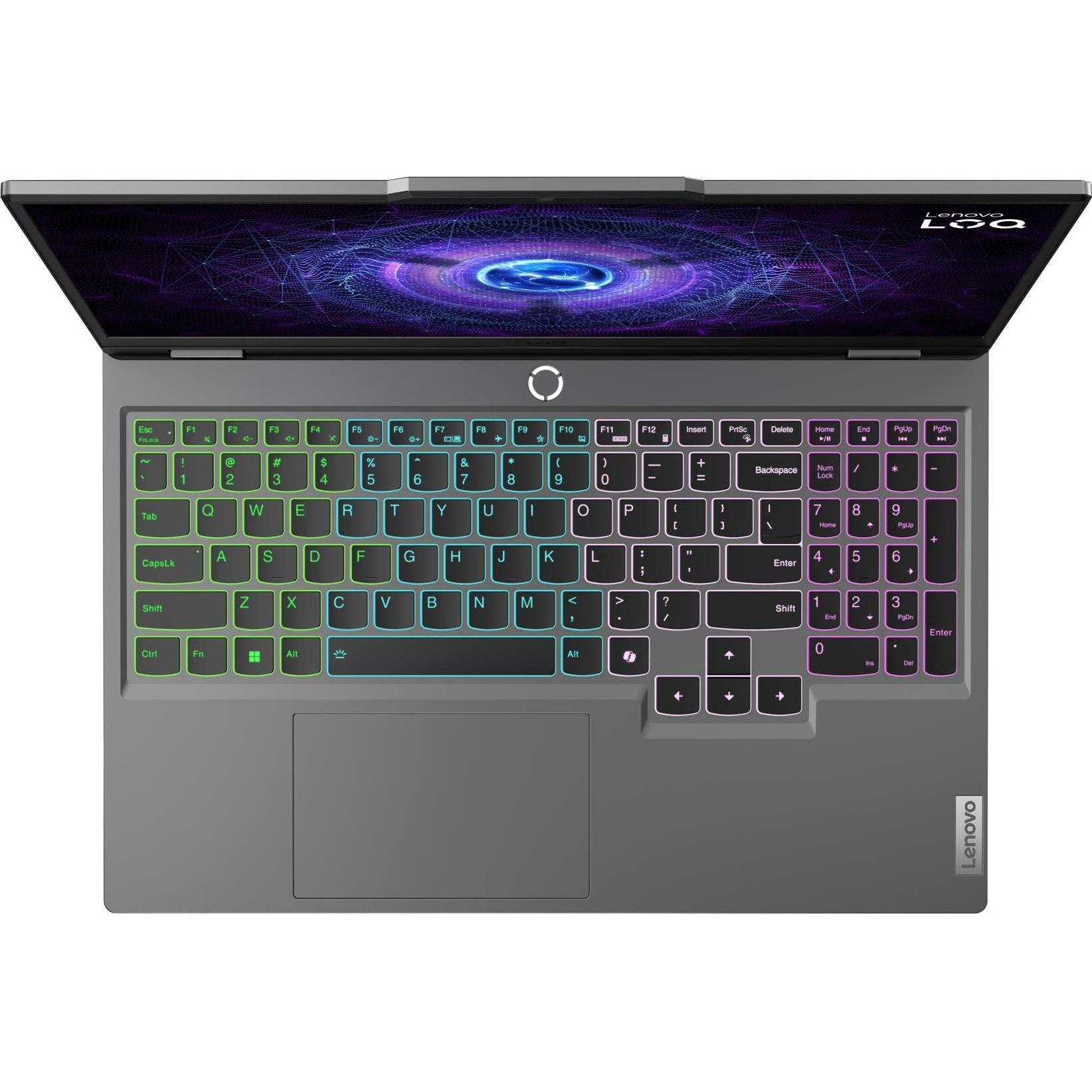 Lenovo Loq (Intel Core i5-13450HX, 16 GB, 1000 GB, GeForce RTX 4060), PC, Grau