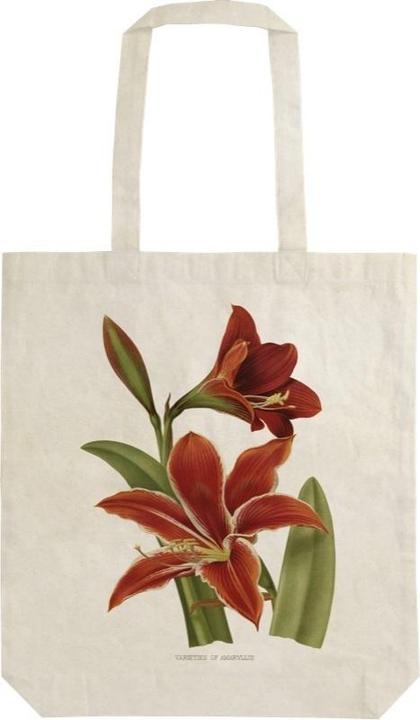 Sköna Ting Baumwolltasche STBAG37 Amaryllis Shopper
