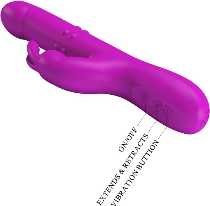 Image du produit Pretty Love Reese Vibromasseur Rotatif Violet