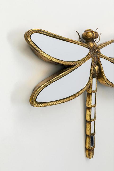 Actual product image Kare Design Wall Decoration Dragonfly Mirror 45cm