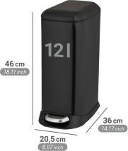 Actual product image Wenko Treteimer Design Easy-Close (12 l)