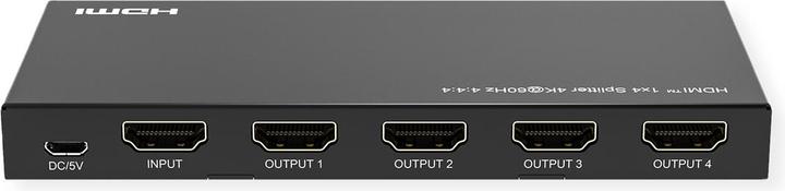 Produktbild Value HDMI Splitter 1x4, 4K60Hz