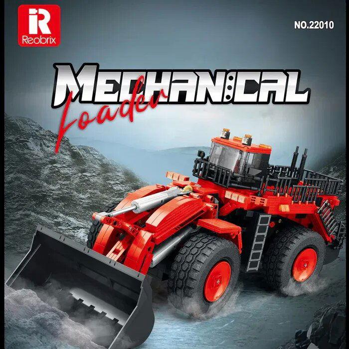 Produktbild ReoBrix Bulldozer rot