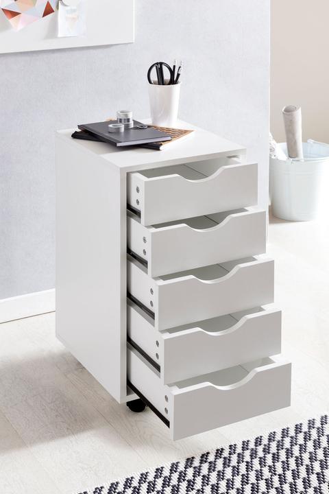 Immagine prodotto Wohnling Weiss (33 x 38 x 64 cm)