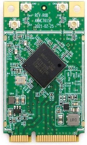 Alfa Network AWMC7615P - Mini-PCIe-WiFi5-Wave2 (802.11ac)-Karte mit zwei Bandbreiten und zwei Stromstärken (DBDC) (Mini PCI Express)