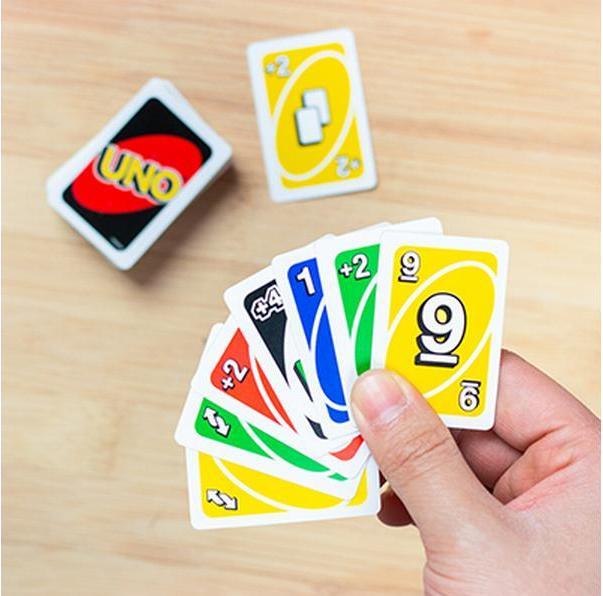 Actual product image Super Impulse Worlds Smallest Uno (German, French, Italian, English)