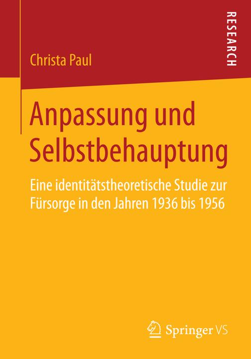 Produktbild Anpassung und Selbstbehauptung (Deutsch, Christa Paul, 2014)