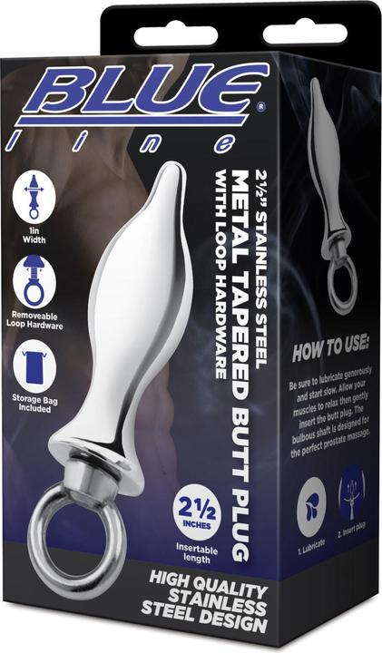 Immagine prodotto Blue Line Gear Stainless Steel Butt Plug