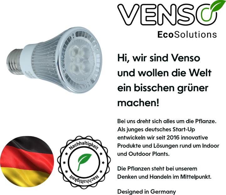 Produktbild Venso Grow Light Standard 6W 60° (LED, 245 V)