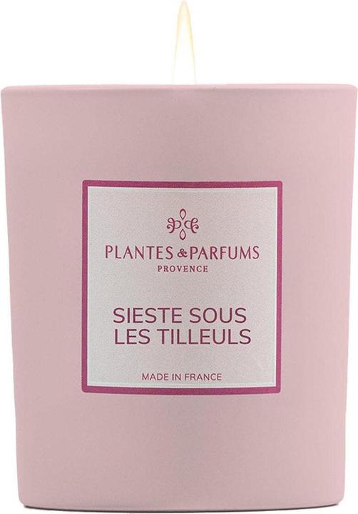 Actual product image Plantes & Parfums de Provence Scented candle lime blossom tree dream 180 g