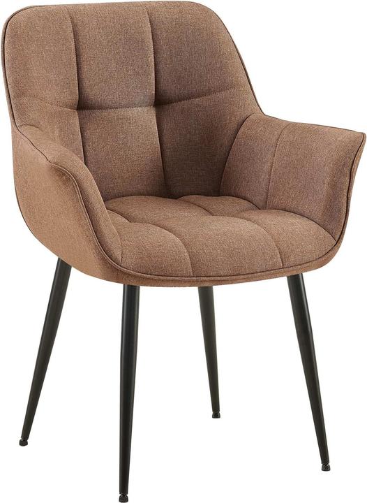 Produktbild Swisshandel24 Esszimmerstuhl Roseville Stoff, taupe