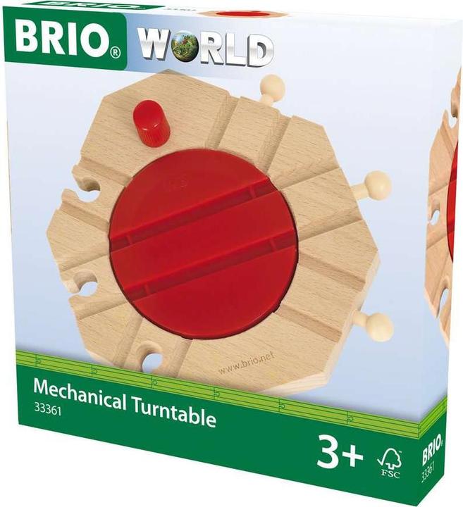 Actual product image Brio Mechanical turntable