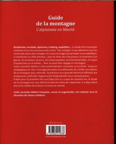 Actual product image Guide de la montagne : l'alpinisme en liberté (French, Collectif, 2018)